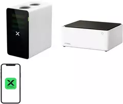2 viename xTool M1 10 W lazerinis graviruotojas + xTool SafetyPro™ AP2 dūmų sugėriklis