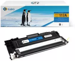 G&G kompatybilny toner su HP W2070A, NT-PH2070BK, HP 117A, juodas, 1000s