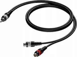 Kabelis Procab Kabelis Procab CAB727/0,25, RCA (M) iki 2x RCA (F) (0,25 m)