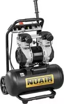 „Nuair“ automobilio kompresorius be alyvos, 24 l, 8 barai, su tyliu garsu, 59 dB, 2 km (1 vnt.)