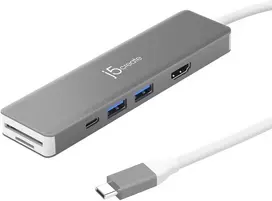 J5create – 4k60 Elite USB-C 10gbps daugiafunkcis adapteris