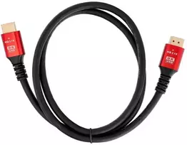 OEM kabelis HDMI 2.1 kabelis 8K 60Hz / 4K 120Hz – itin didelis greitis, HDR, eARC, VRR, 48Gbps 2 m juodas