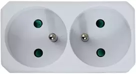 Esperanza ELK305W elektros skirstytuvas, 2 lizdai, Baltas