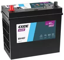 EXIDE EK457 45Ah 380A (EN) AGM akumuliatorius