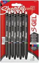 Sharpie - S-Gel 0,7 mm 8 lizdinės plokštelės (2198778)