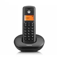 Motorola Wireless Landline Phone | E201 | Built-in display | Juodas
