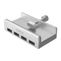 Orico MH4PU Hub Clamp-Mounted 4x USB-A 3.0 – Sidabrinis