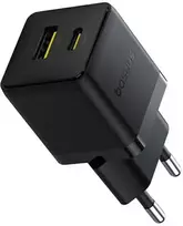 Baseus Palm 20 W dvigubas USB greitas įkroviklis juodas (P10111608113-00)