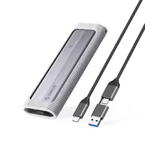 Disko dėžutė Orico AXM2-G2 M.2 NVME USB-C 10Gb/s – pilkos spalvos