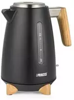 Princess Pure Virdulys | 236061 | Electric | 3000 W | 1.7 L | Nerūdijantis plienas | 360° rotational base | Juodas