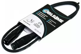 CABLE4ME DMX 3Pin kabelis apšvietimui 1m