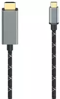 Cable Hama USB-C - HDMI™, 8K@60Hz, juodas, 1,5m