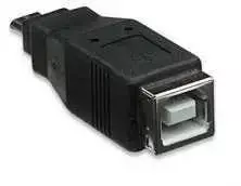 MANHATTAN USB adapter B Female / Micro-B Male, Juodas, 308694