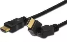 ASSMANN HDMI 1.3 High Speed connection cable, rotatable, 3.0m, type A/M - type A/M, AK-330103-030-S