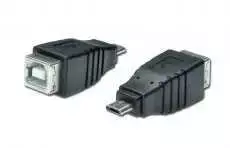 ASSMANN USB adapter, micro B/M - USB B/F, AK-300508-000-S, 4016032283546