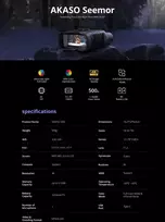 „Akaso“ – „Seemor 4K“ naktinio matymo žiūronai – šunų vedžiojimui vėlyvą naktį