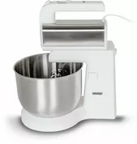 Plakiklis Kepimo Maišytuvas - Unold 78720 500W 5-greitis su 3.5L dubeniu, plakikliu ir kabliukais Sidabrinis