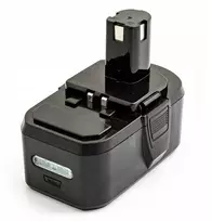 Rayovac Hi Power RYOBI ABP1801, ABP1803, BPP-1813, BPP-1815, BPP-1817 18V 2.0Ah NiMH pakaitinis akumuliatorius elektriniams įrankiams BIW180, CAD-180L, CAG-180M, CCD-1801, CCW-180L, CDC-181M