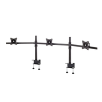 EDBAK SV11 desk mount for three 19 -27 monitors, curved | EDBAK