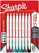 Sharpie S-GEL geliniai rašikliai Mix Colours 8 vnt. - 2208551