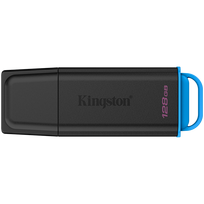 KINGSTON 128GB Portable USB 3.2 Gen 1 DataTraveler Exodia Black/Blue