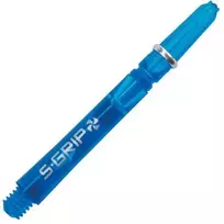 Koteliai Harrows Supergrip Spin, mėlyni, trumpi, 35 mm