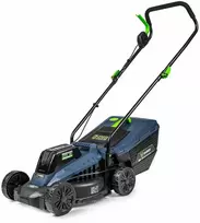 Akumuliatorinė vejapjovė Wuber W04801, 32 cm; 20 V; su akumuliatoriumi ir įkrovikliu