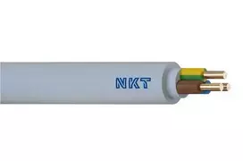 Nkt Spoka Akcyjna 172160005C0100 Instaliacinis kabelis NYM-J 300/500 3x2,5 RAL 7035 11060095 /100m/