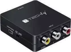 techly AV adapteris RCA (Cinch) x2 – HDMI juodas (5469)