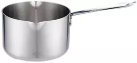 Nerūdijančio plieno prikaistuvis pienui - padažui Zyle ZY271MP, 350 ml