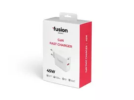 Fusion Accessories Įkroviklis Beline Energy GaN 45W USB-C / USB-A / 3A Baltas