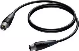 Kabelis Procab XLR - XLR 3m juoda (1KPCL153)