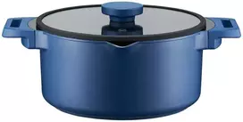 Puodas keramine danga su dangčiu Cobalt Ambition 20cm/2.6L visoms kaitlentėms