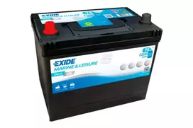 Exit EXIDE EZ650 DUAL EFB 75Ah 750A (EN) 12V akumuliatorius