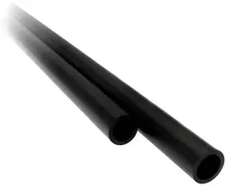 XSPC PETG Tube 14/10mm 2 vnt. – 500mm, Satin Juodas