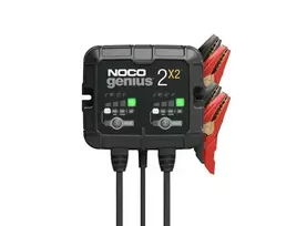 Noco GENIUS2X2 4A 2 bankų akumuliatorių įkroviklis