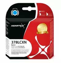 Rašalas Asarto, skirtas „Epson 378XL“ | C13T37954010 | 830 puslapių | šviesiai žydras