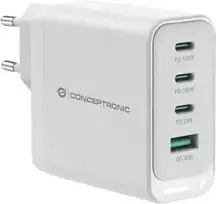 Carruzzo Conceptronic ALTHEA22W100 mobiliojo įrenginio kroviklis Universalus Balta AC Spartusis įkrovimas Vidaus