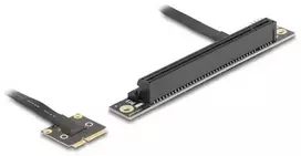 Delock DELOCK Adapteris Mini PCIe Stecker zu PCIe 3.0 x16 Slot 90°