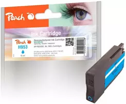 Peach Patrone HP Nr.953 žydras su atnaujintu OEM lustu
