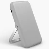 UNIQ Powerbank Hoveo 5000mAh USB-C 20WPD Fast charge Wireless Magnetic šviesiai pilkas/chalk pilkas