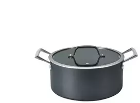 Puodas DOMOLETTI Juodas MODERN, 20 cm, 2,5 l