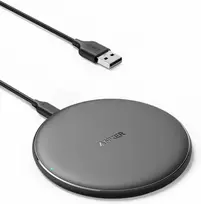 Anker PowerWave Pad 7.5W belaidis įkroviklis, Qi, 10 W, micro USB, juodas