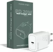 „Mobile Origin PD20W“ sieninis įkroviklis MO11, 1 USB-C