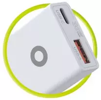 Įkroviklis Mobile Origin GaN 30W Slim Charger TÃœV MO16 - USB-A + USB-C