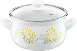 Nordic emaliuotas puodas su dangčiu 18 cm / 3,1 l AMBITION