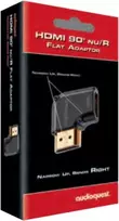 Audioquest HDMI adapteris 90 Nu/R - pagal laikrodžio rodyklę sukantis HDMI kištukas-HDMI kištukas