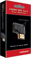 HDMI adapteris Audioquest 90Nu/L - kairysis sukimas HDMI kištukas-HDMI kištukas