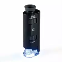Kišeninis mikroskopas "Zoom" 60x - 100x