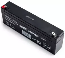 Multipower MP2.3-12 12V 2,3Ah Vds AGM akumuliatorius, nereikalaujantis priežiūros